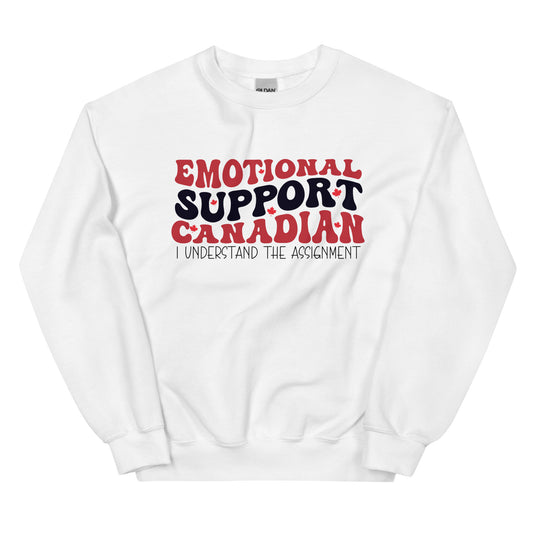 EMOTIONAL SUPPORT CANADIAN - Unisex Sweatshirt