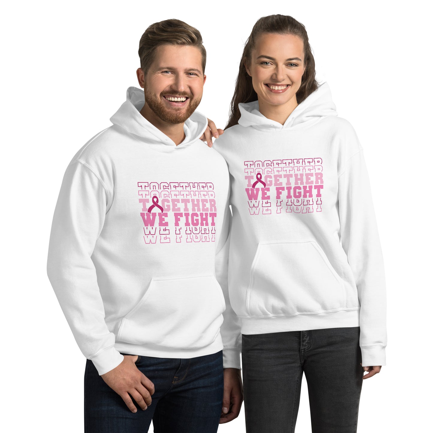 Together We Fight - Fight Cancer Unisex Hoodie