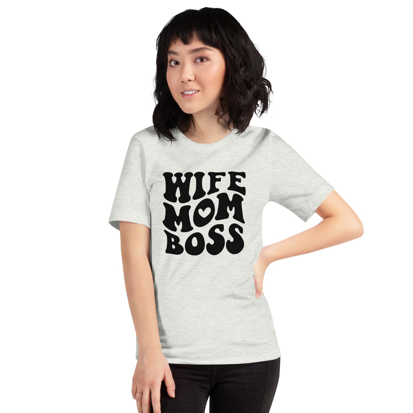 WIFE MOM BOSS - Unisex t-shirt