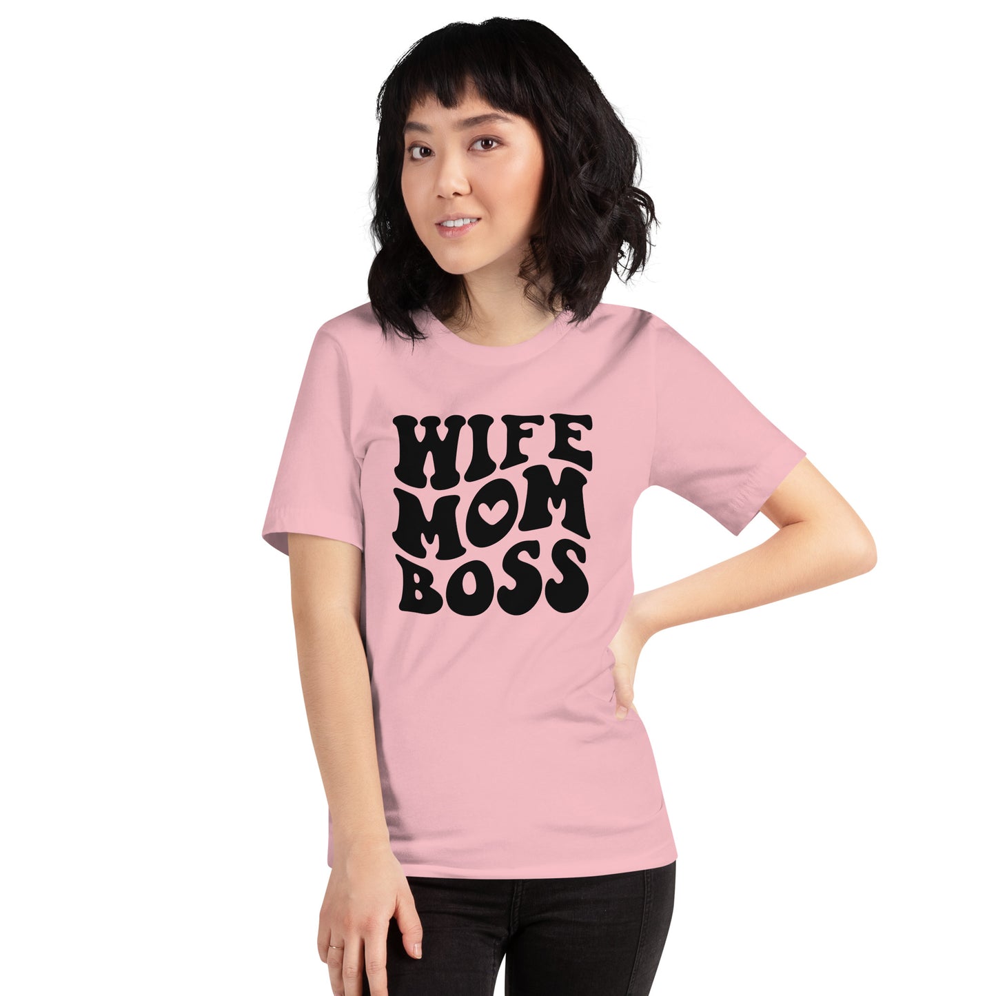 WIFE MOM BOSS - Unisex t-shirt