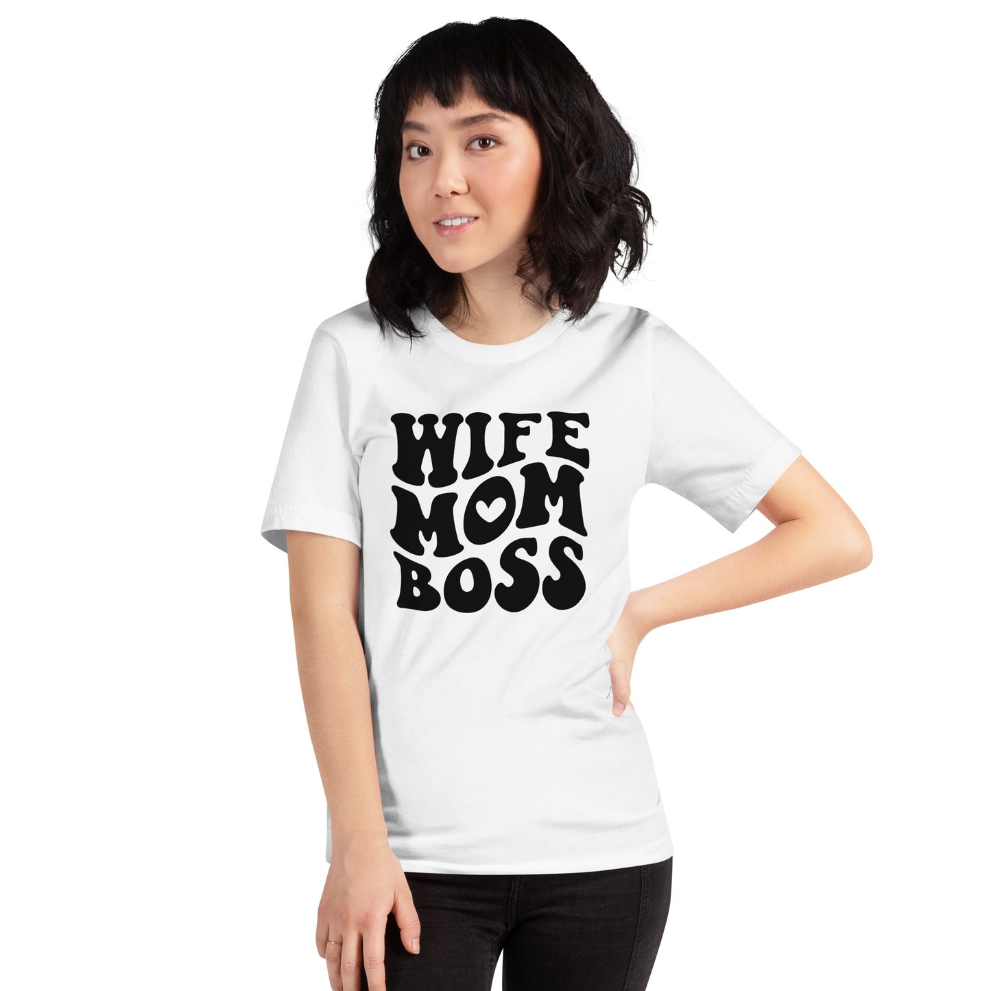 WIFE MOM BOSS - Unisex t-shirt