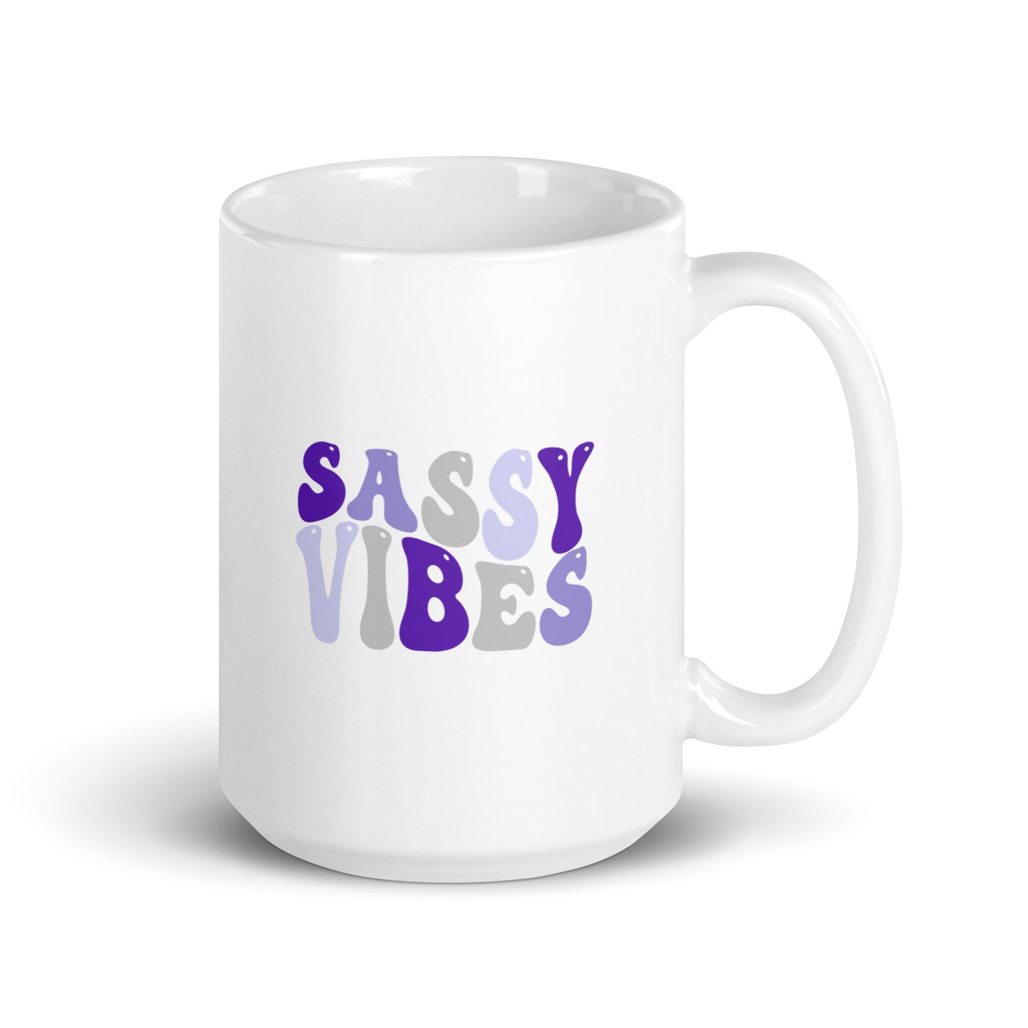 Team Purple Ceramic Mug 15oz