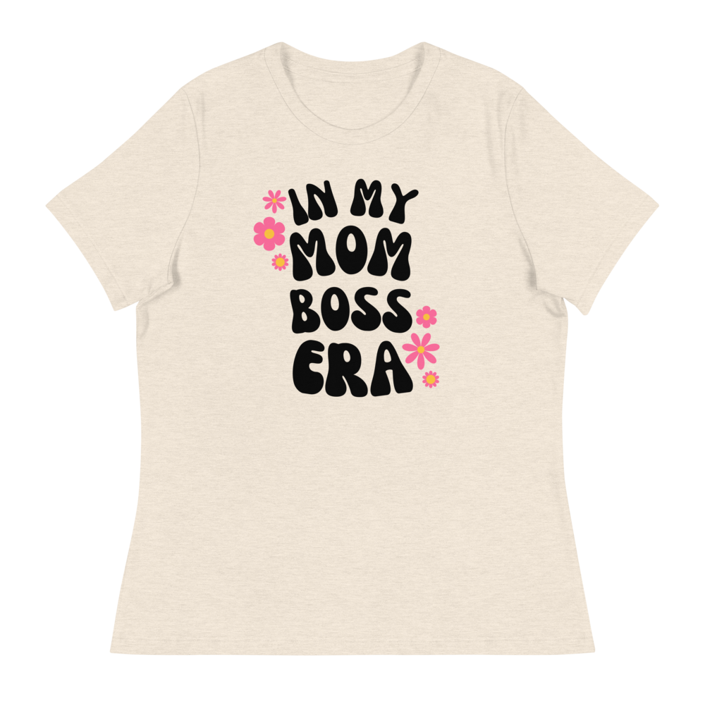 IN MY MOM BOSS ERA - Women's Relaxed T-Shirt